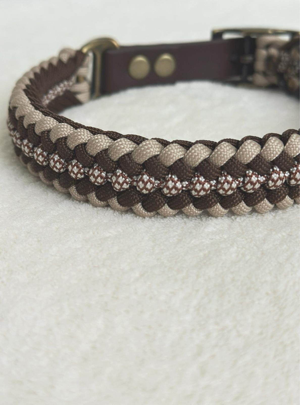 Collare per cani marrone