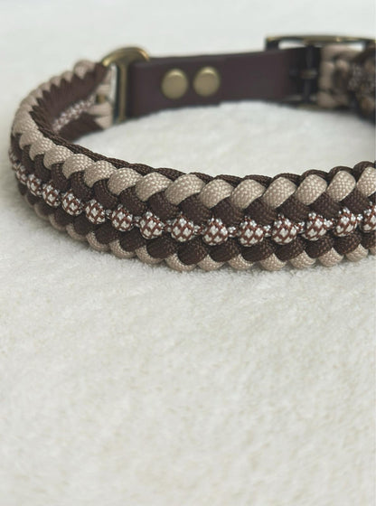 Collare per cani marrone