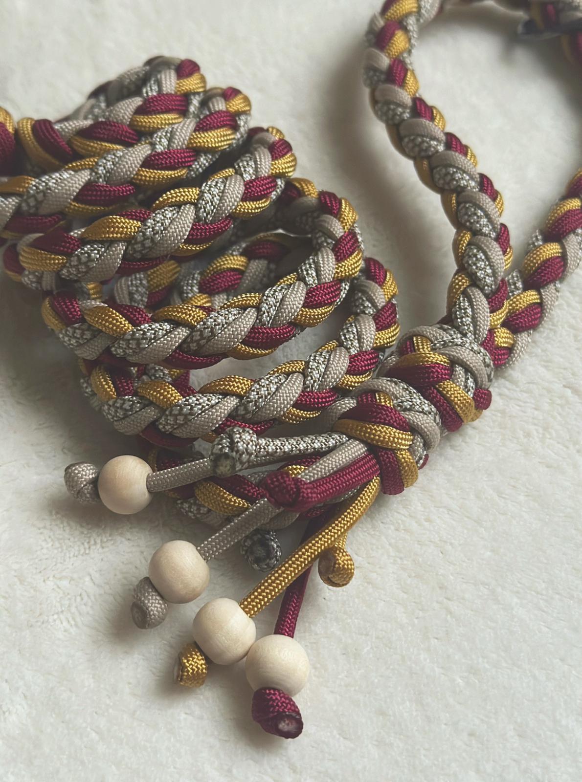 Guinzaglio artigianale in paracord Dory