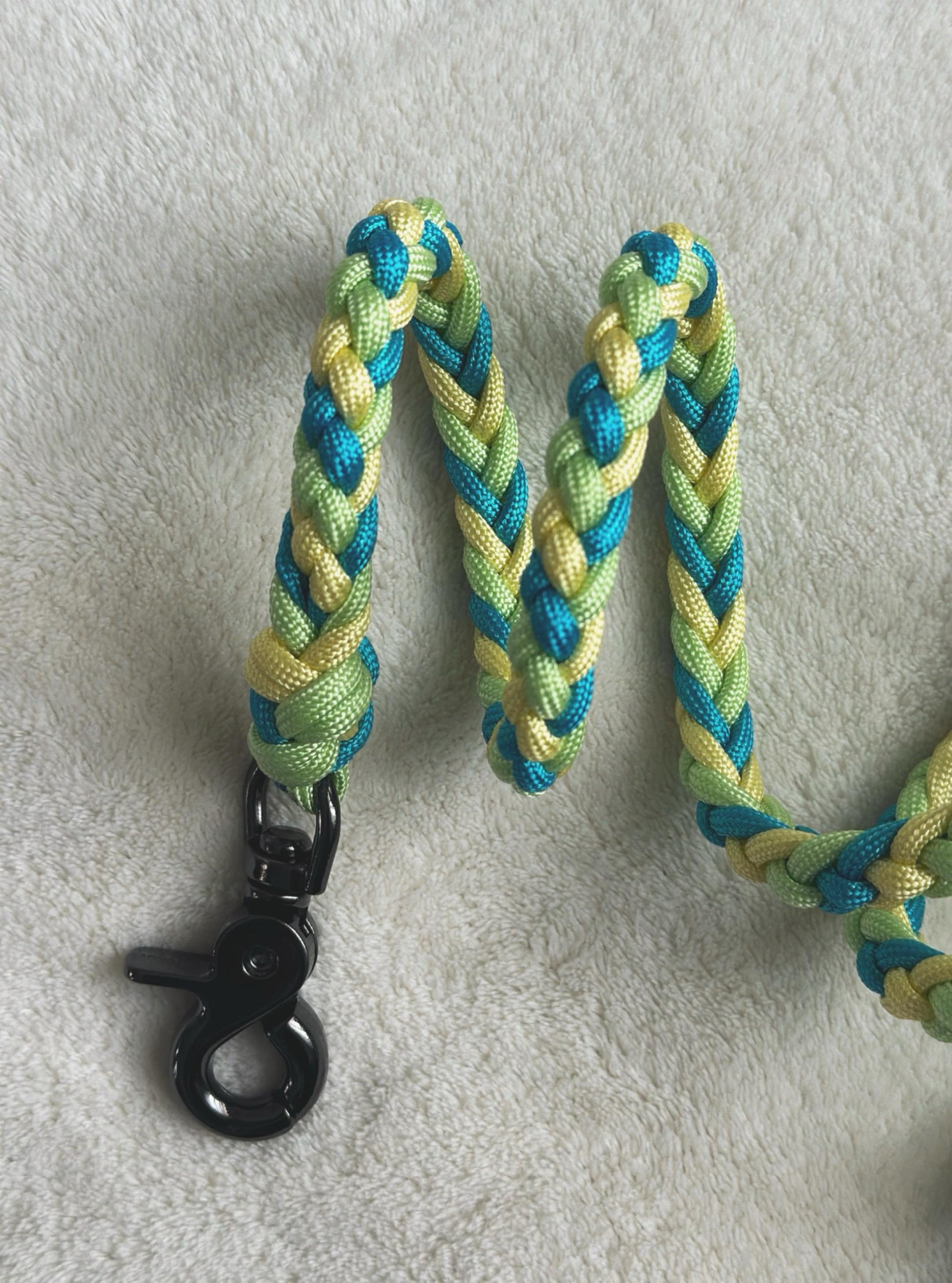 Guinzaglio in paracord colorato