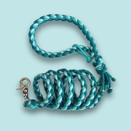 guinzaglio artigianale in paracord Tiffany